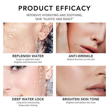 5PCS Collagen Face Masks Deep Hydrating Moisturizing Brightening Firming Skin Facial Masks Split Sheet Mask Korean Skin Care